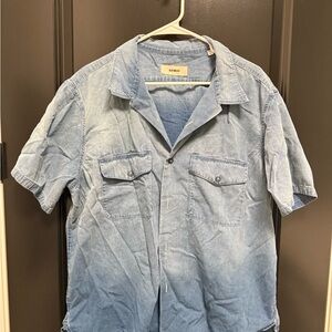 Buck Mason Light Blue Denim Shirt